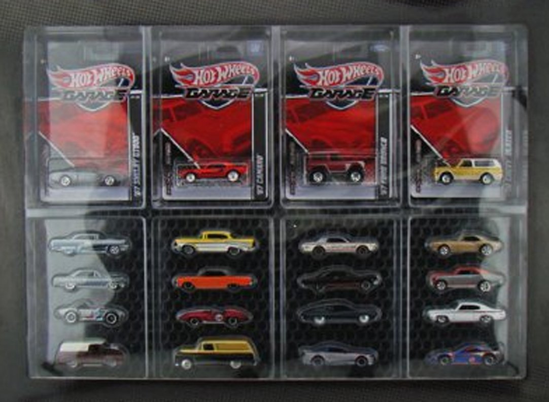 ホットウィール Garage Ford vs GM 20台セット ガレージ Hot Wheels Ford Vs GM Garage Set - 20 Collector Cars in All - 1/64